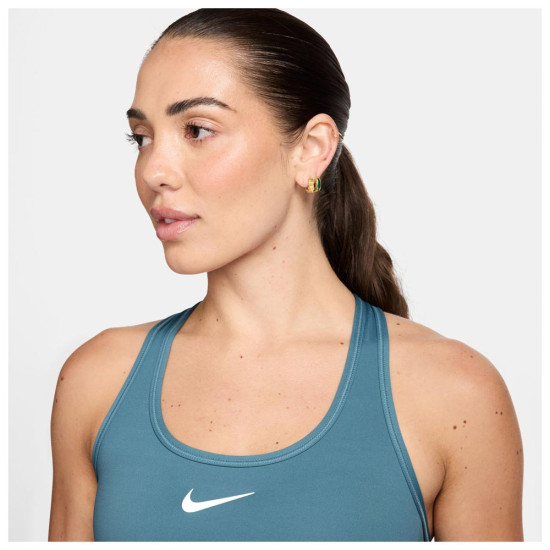 Nike Γυναικείο μπουστάκι Swoosh Medium-Support Padded Sports Bra
